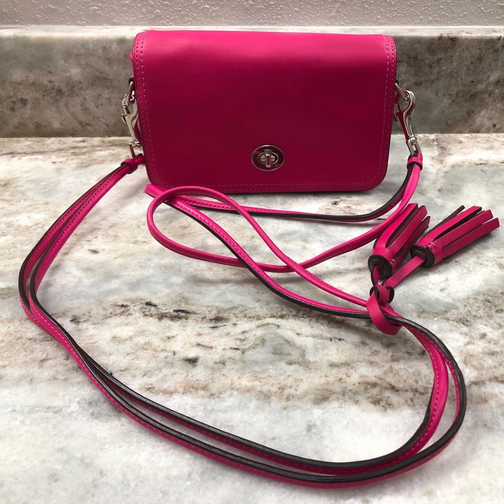 Pink Coach Crossbody bag